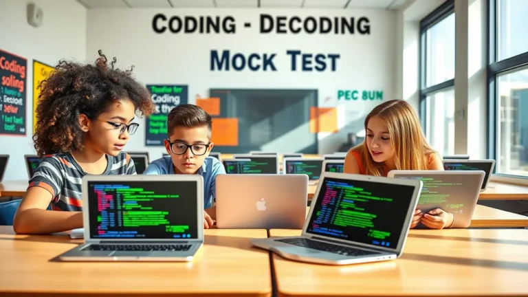 Reasoning Coding Decoding Mock Test