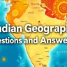 Important Geography Questions for Competitive Exams PDF