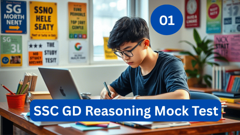 SSC GD Reasoning Mock Test
