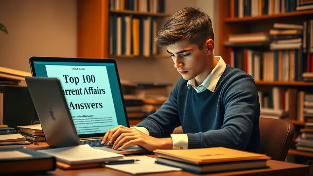 100 Current Affairs Questions and Answers
