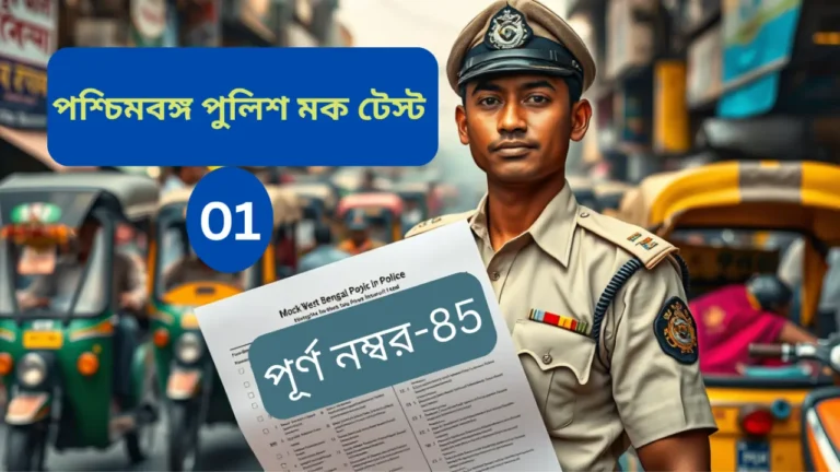 WBP Mock Test Bengali