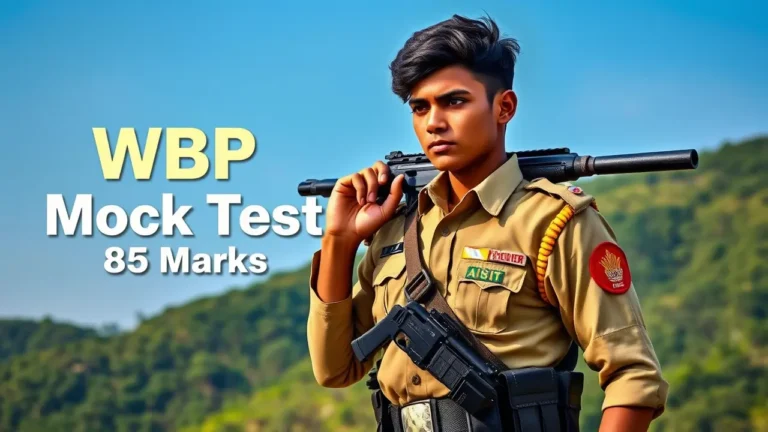 WBP Mock Test 85 Marks
