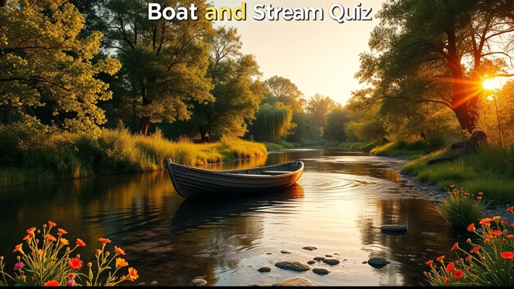 Boat and Stream
