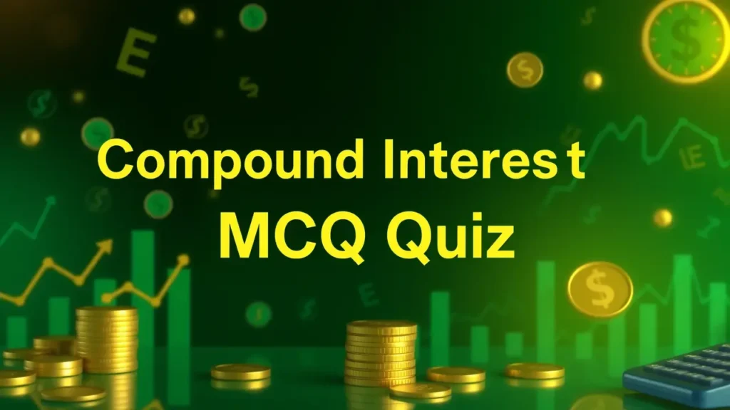 Compound Interest MCQ Quiz 