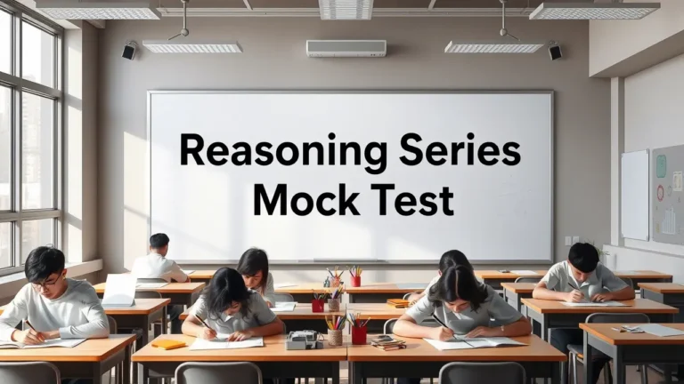 Reasoning Series Mock Test